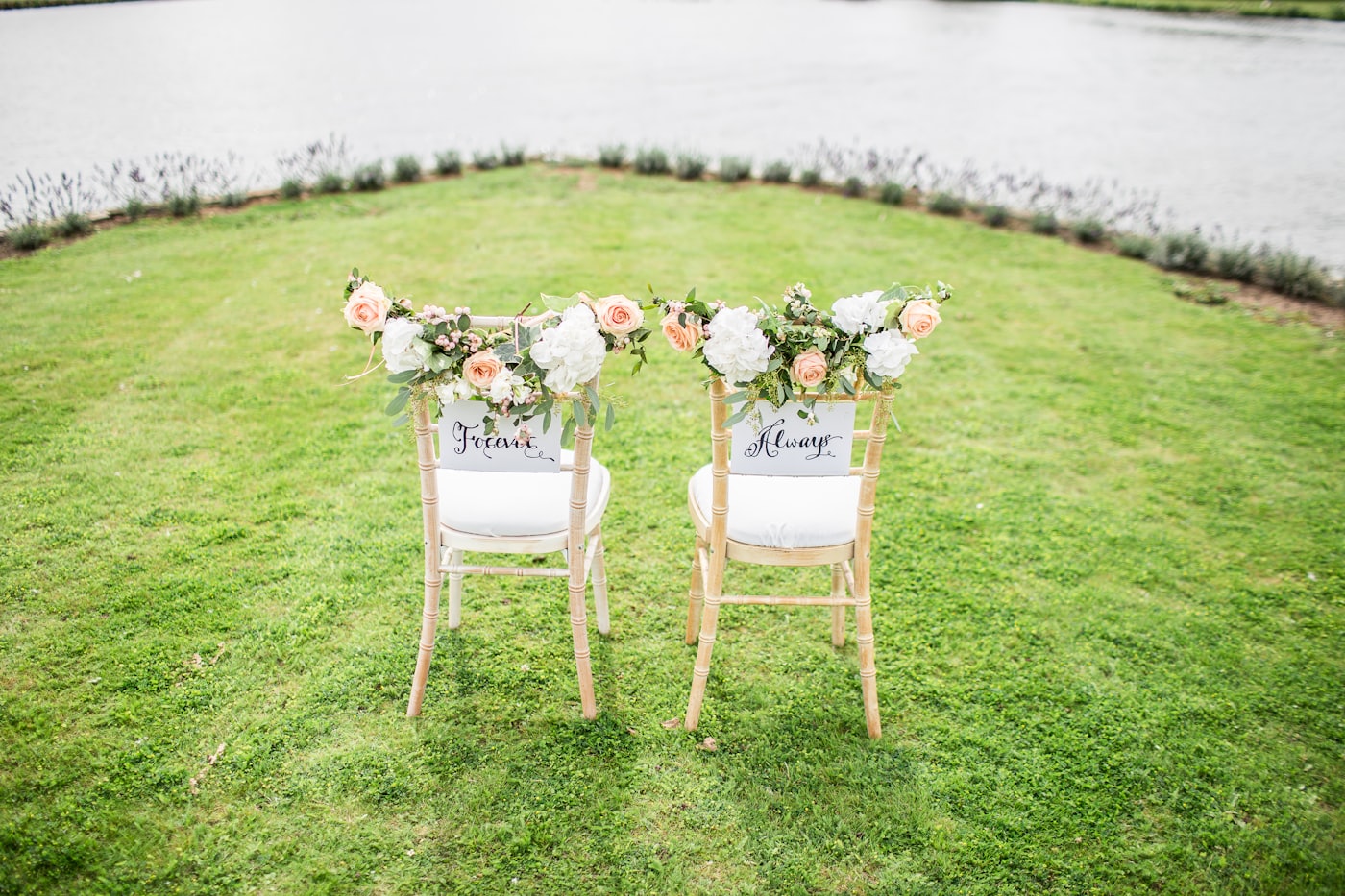 Wedding rings on soft fabric